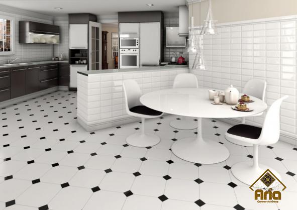 Know about ceramic tile kitchen floor Price