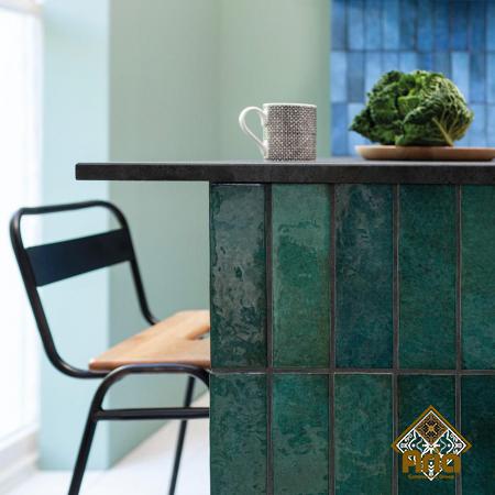 Buy Stunning green ceramic tile in wholesale