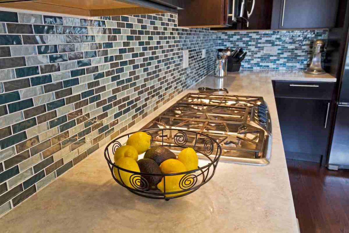 Beautiful wall ceramic tiles glue for kitchen backsplash