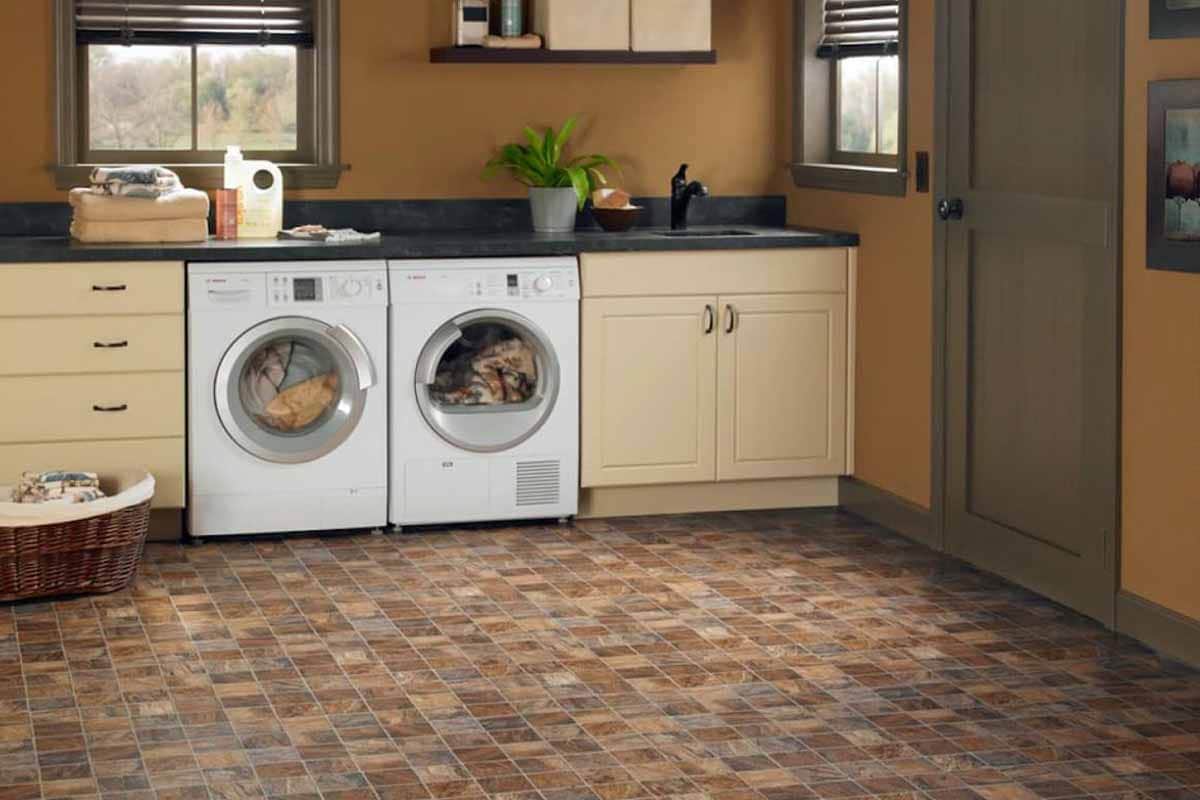 Floor Tiles Laundry Room Ceramic