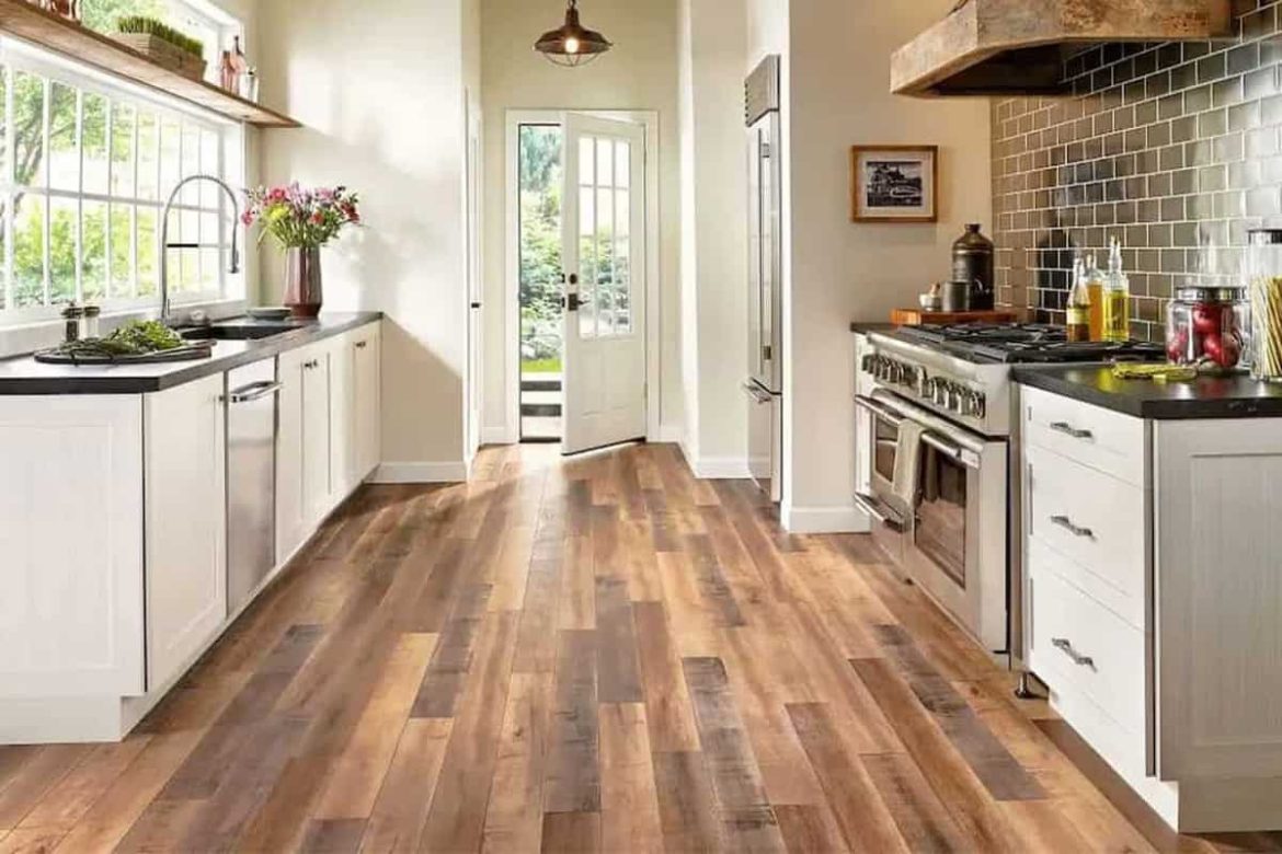 Kitchen floor tiles laminate pros and cons + installation solutions