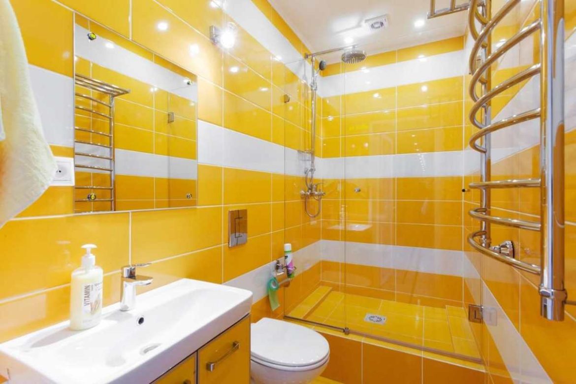 bathroom floor tiles yellow color combination affordability cause