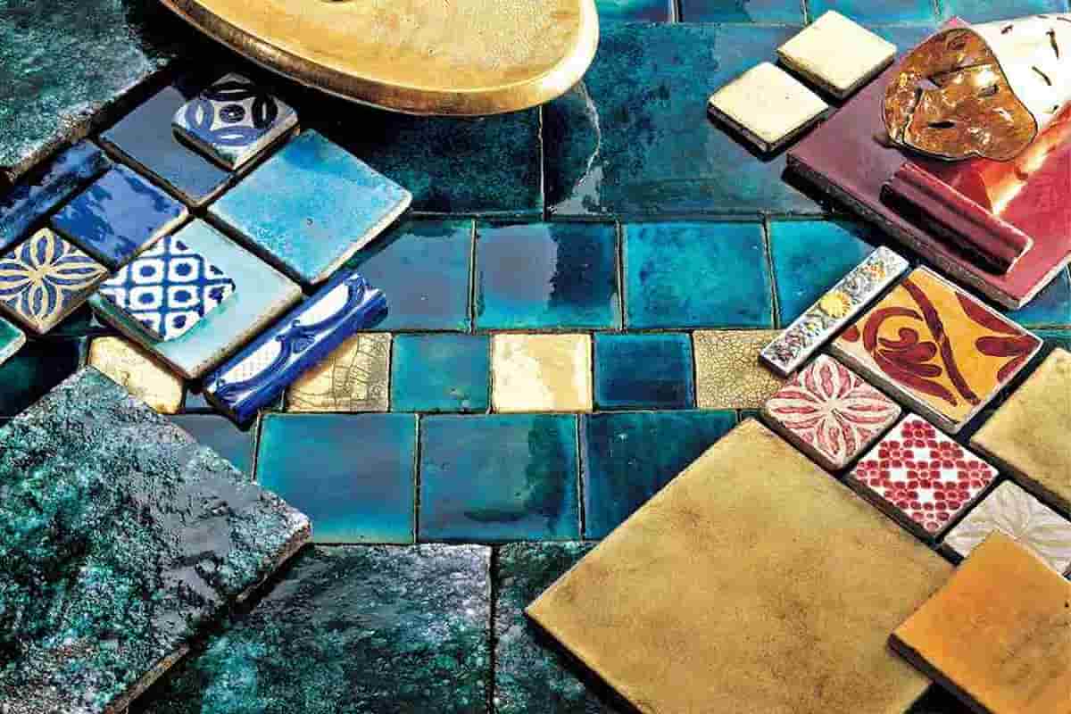 Glazed tiles for freeze weather