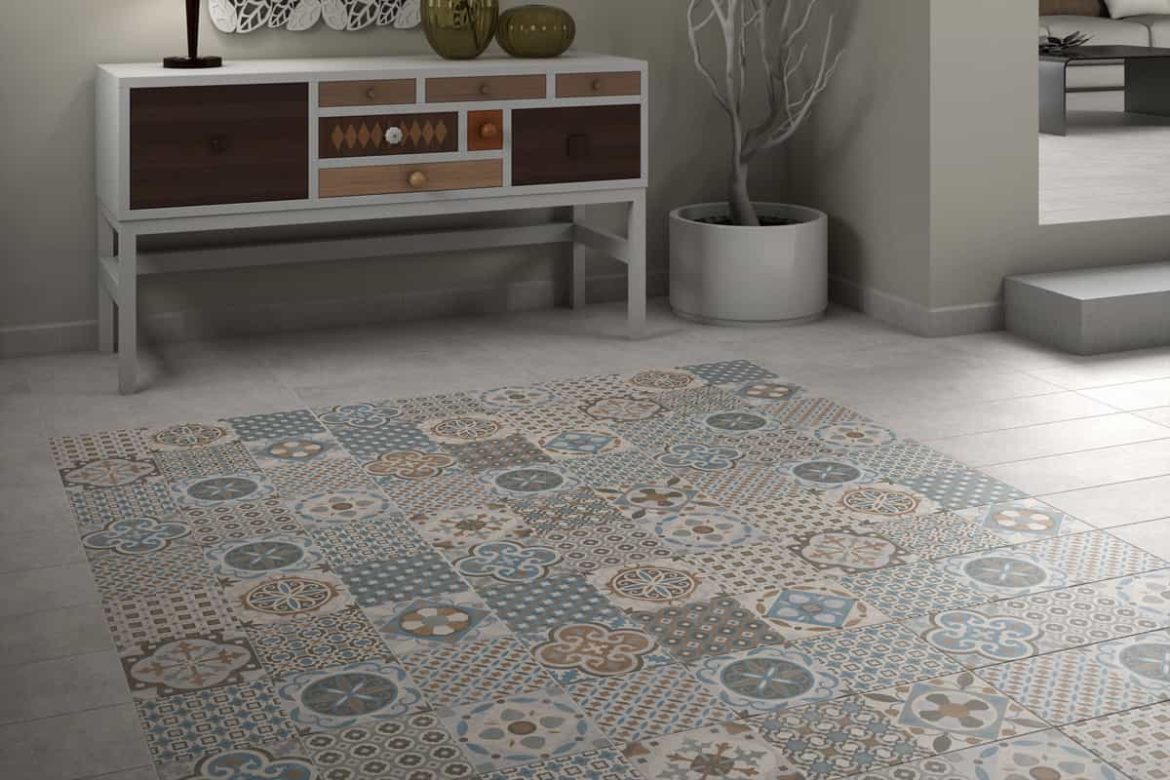 patterned floor tiles in any color for any home improvement