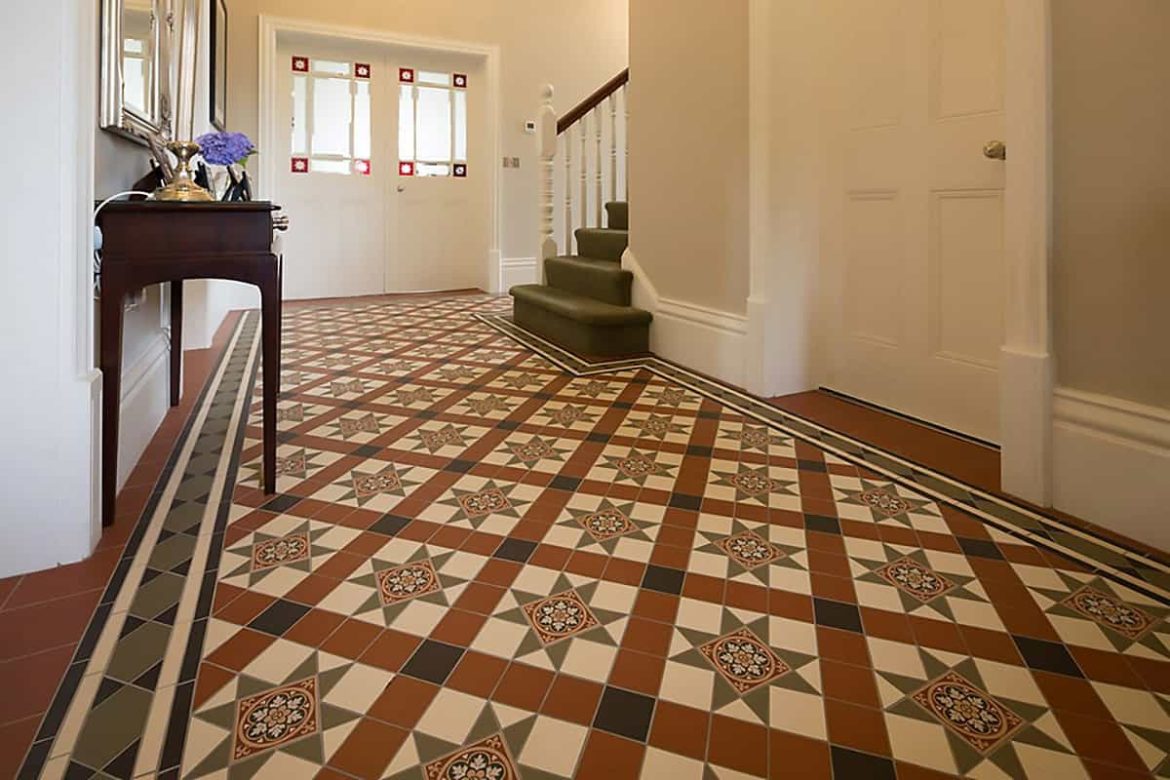 Victorian patterned floor tiles to use for historical restorations